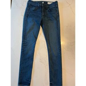 Rag & Bone Modele Skinny Jeans Sz 25 Raw Hem Stretch